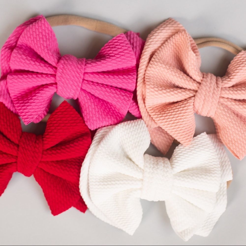 🩷HOST PICK!🩷 4 Pack- Olivia Bow- Big Bow-